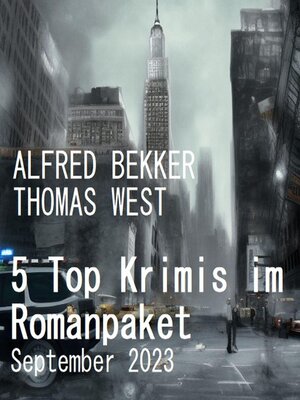 cover image of 5 Top Krimis im Romanpaket September 2023